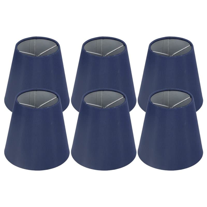Abat-jour Cylindriques pour Lampes de Table 6 Pièces, Abat-jour Cloche en Lin de Qualité Supérieure et Abat-jour en Toile de Jut