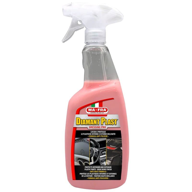 Mafra, Diamant Plast Dressing Pro, Renouvelle, Polit et Protège les carrosseries intérieures et extérieures des voitures, avec d