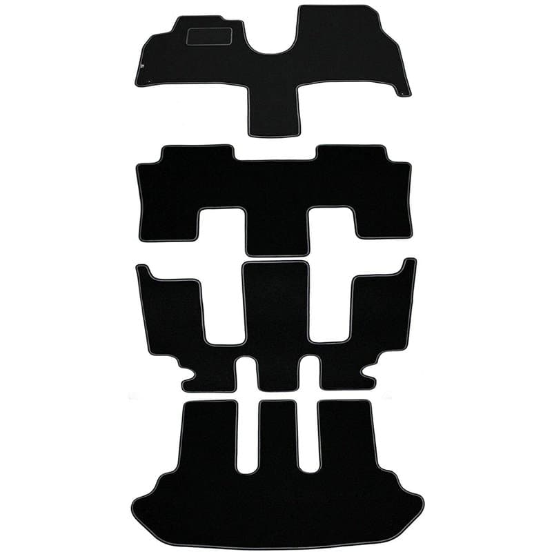 Le tapis voiture, Tapis Moquette sur mesure antidérapant Tapis avant, Tapis première rangée arrière, Tapis deuxième rangée, Tapi