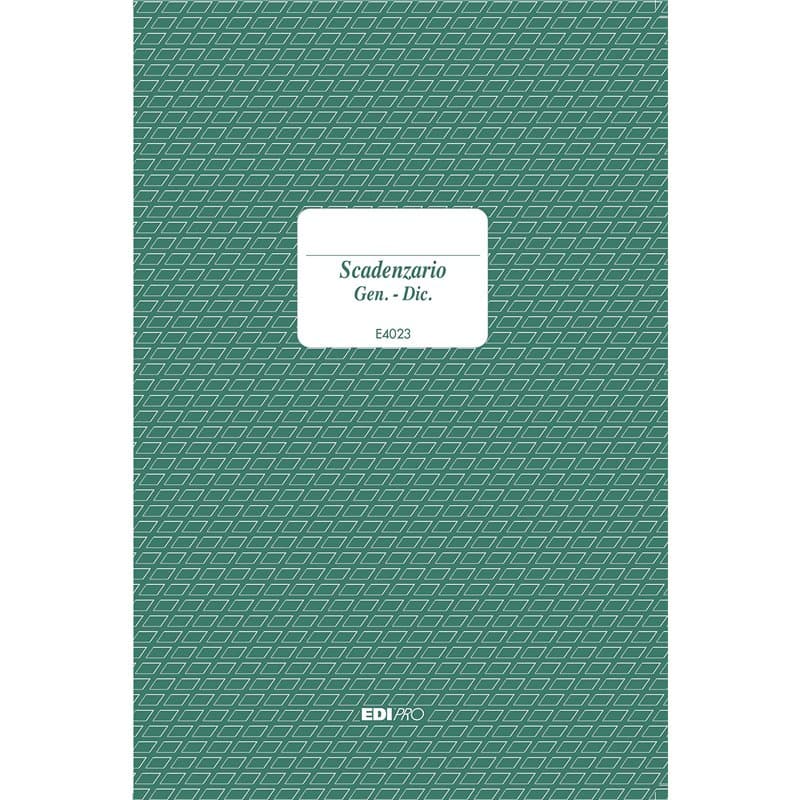 Edipro E4023 formulaire et livre de comptabilité - formulaires et livres de comptabilité