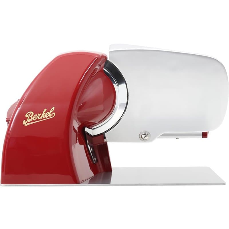 Berkel Home Line 200 Trancheuse alimentaire – Rouge | Lame de 20,3 cm | Trancheuse à viande compacte pour prosciutto, charcuteri