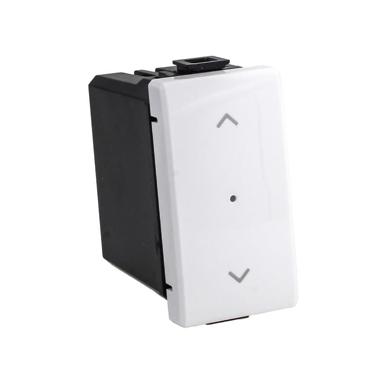 Bouton Module volets roulants connectés Smart WiFi, compatible avec Bticino Matix, couleur blanche, application Tuya, pour ridea