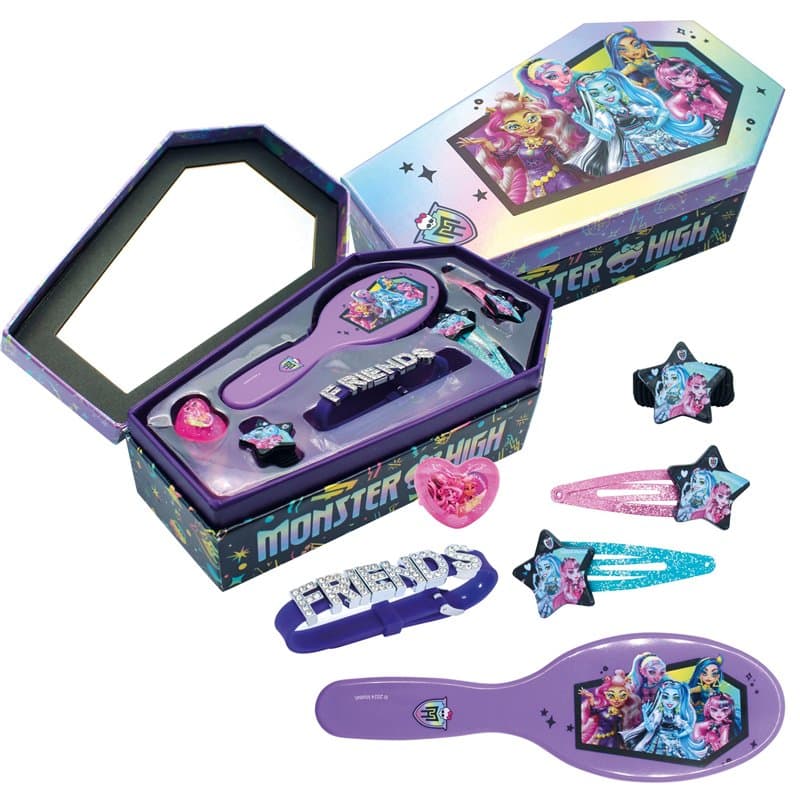 Joytoy Monster High Boîte à Bijoux avec Accessoires 22,5 x 13,5 x 6 cm