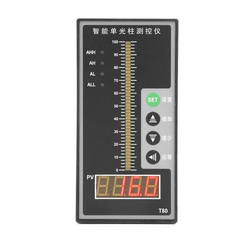 Fafeicy Capteur de pression de compteur de niveau, régulateur de pression intelligent AC220V 4-20mA, transmetteur de niveau d'af