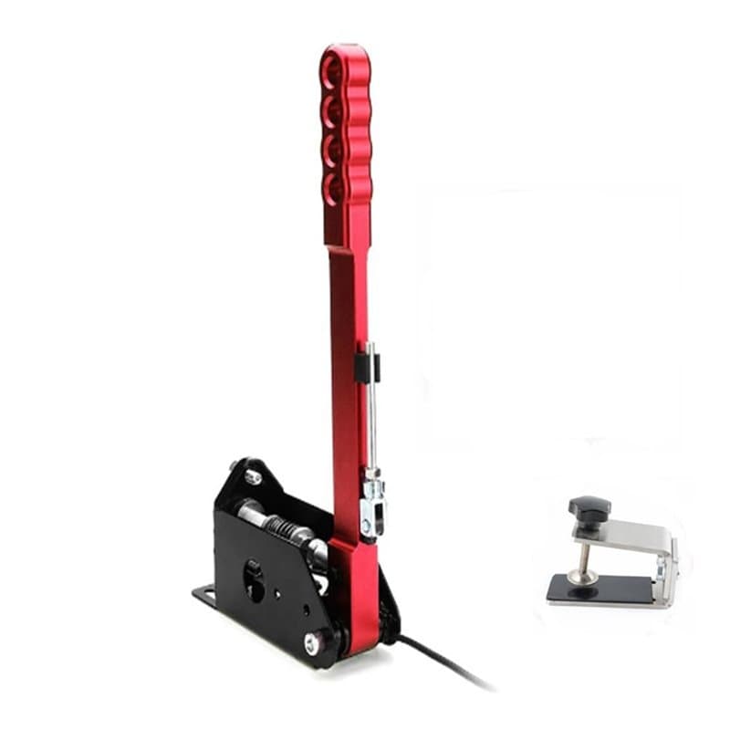 NEWFUN Frein a Main Pc, Shifter Pc, Frein a Main, Frein à main de simulation de course avec clip, PC Handbrake avec haute précis