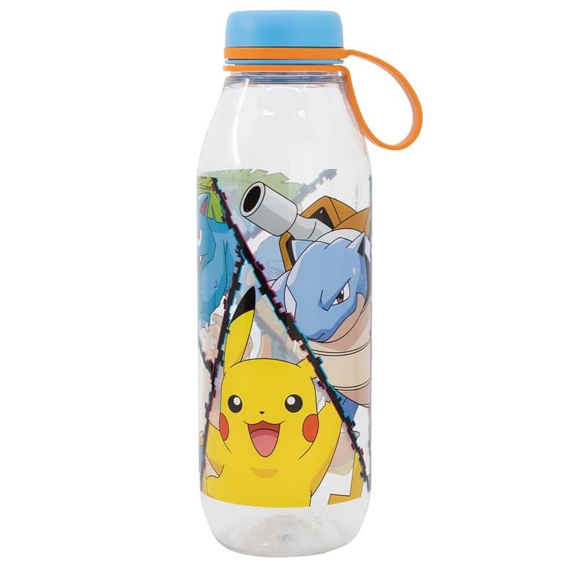 Ecozen Bouteille d'eau pour enfant 650 ml Motif Pokémon
