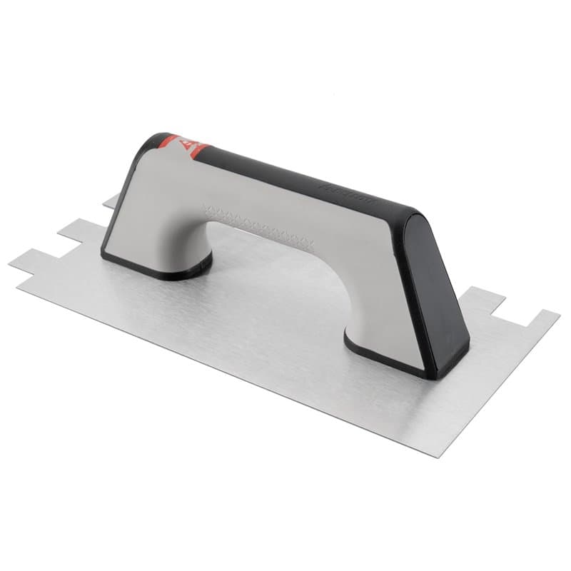 Bellota 5873-20 BIM Truelle pour queue avec denture 20 x 20 mm, manche bi-matière et lame en acier