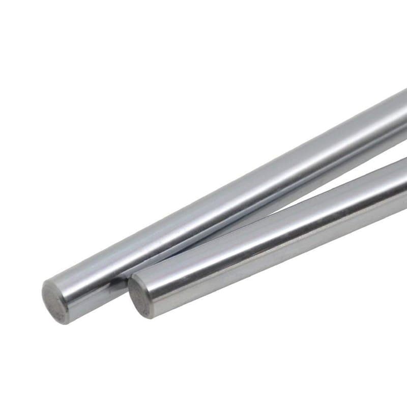 ICQUANZX 2PCs 8mm x 330mm (.315 x 13 pouces) Guide de l'arbre de la tige de mouvement linéaire chromé, trempé - Tolérance métriq