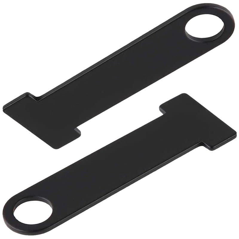 Verrou de Casque, 2 Pièces Heavy Duty Casque de Verrouillage Antivol Verrouillage PIN Chaîne Boucle Secure Lock Équipement Moto