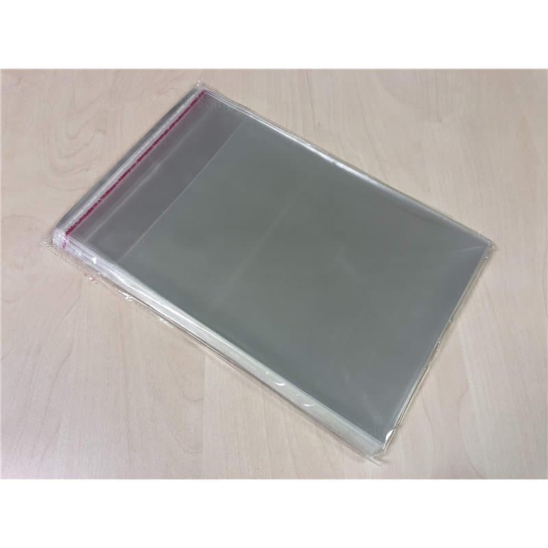 100 Couvertures pour boîtiers DVD 14 mm avec rabat de fermeture adhésif réutilisable et solutions de surface brillantes mádori p