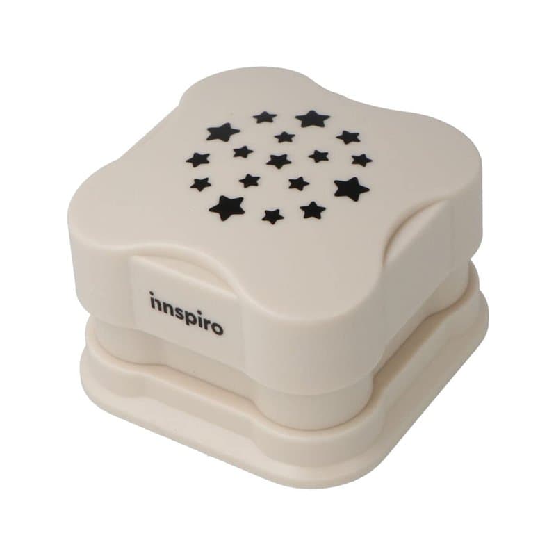 INNSPIRO Perforatrice magnétique Anywhere Punch étoiles 38mm, perforatrice pour scrapbooking, DIY, manualités, création de carte