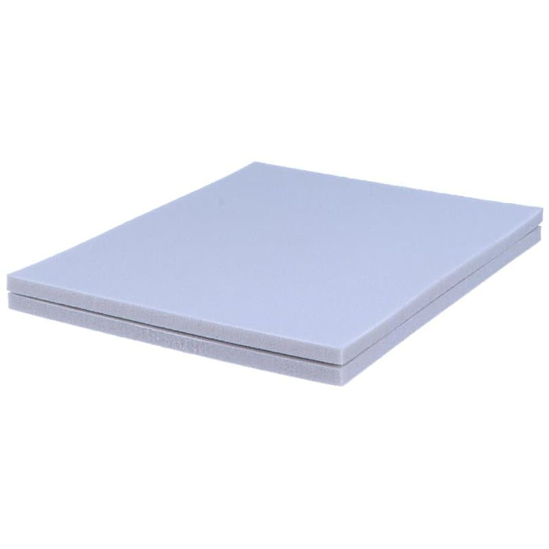 INNSPIRO Lot de 2 éponges abrasives Super Flexibles Grain Fin 1000 et microfibre-280 14 x 11 x 0,5 cm, pour poncer et polir Le B
