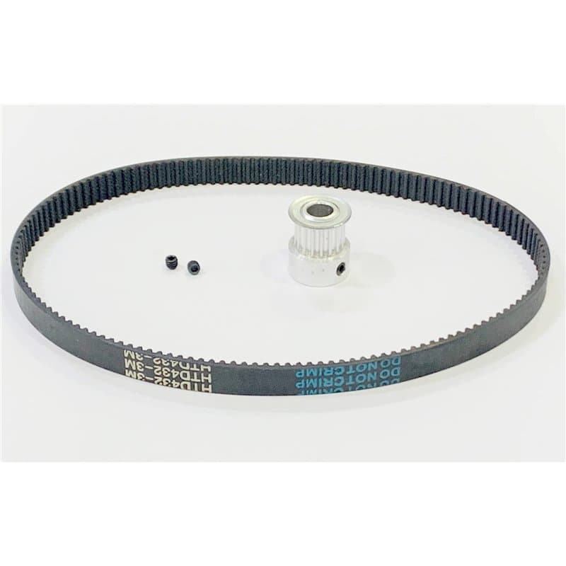 FLAVOR PLUS Poulie/engrenage/roue dentée de transmission + courroie dentée de transmission, de distribution compatible pour Mons