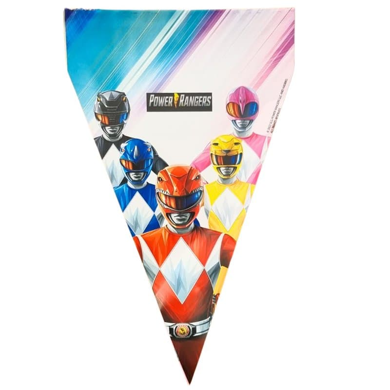 BeenSmile, BANDERIN Power Rangers Fanion pour enfants Décoration Anniversaire Enfant Articles de Fête Célébration Anniversaire 1