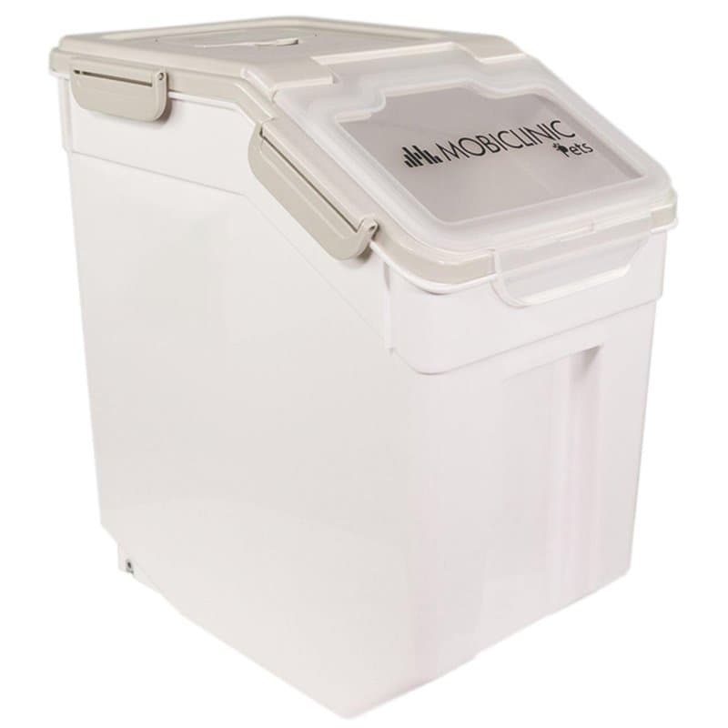 Mobiclinic® Pets, Conteneur croquettes Chien, pour Animaux de Compagnie, Feedpet, Capacité 20l, 23x25, 5x36, 5cm Fermeture hermé