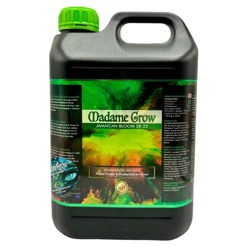 MADAME GROW Engrais pour Plantes - Engrais pour Plantes - Engrais pour Plantes Vertes - Substrat pour Plantes Vertes - Engrais U