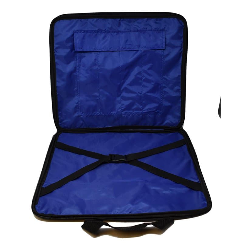 ipl Sac à bandoulière léger maçonnique pour tablier MM/WM, blanc, taille unique
