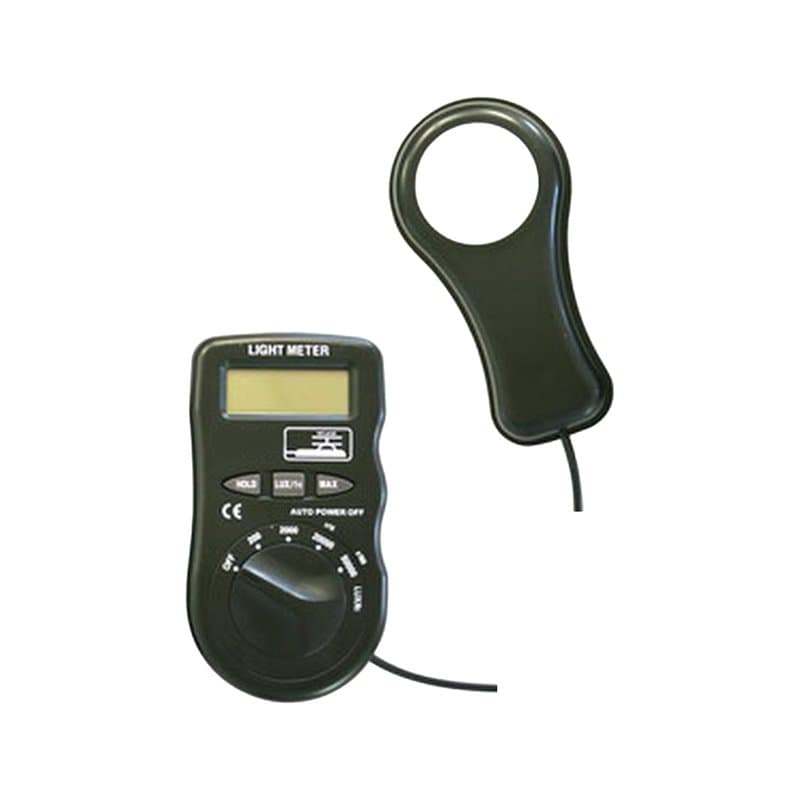 Brightium B1184258 Luxmètre numérique avec écran LCD, Plage 0-200 000 LX, précision ± 3%, idéal pour mesurer l'éclairage dans Le