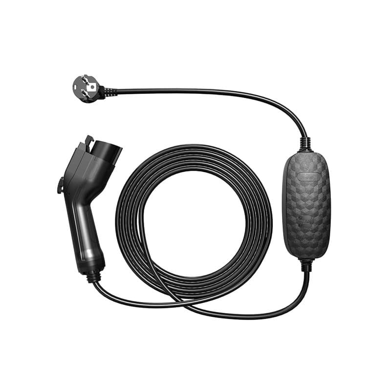 Brightium B1185602 Chargeur portable monophasé 16 A, 5 mètres, IP55, 230 V, idéal pour charger des véhicules électriques en exté