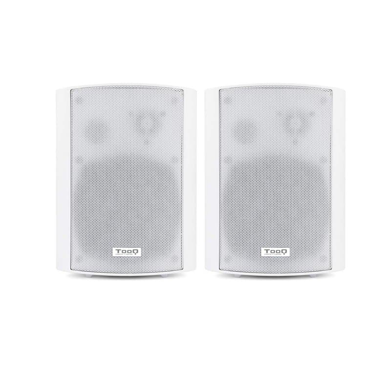 Blendend Haut-parleurs Auto-amplifiés muraux, Couleur Blanche, Puissance appropriée, idéal pour Les systèmes Audio à la Maison o
