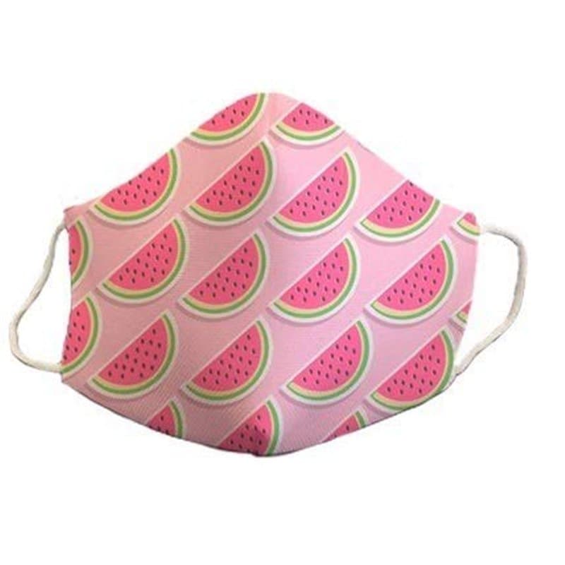 Masque de protection homologué 3 couches Sandia original amusant avec dessins