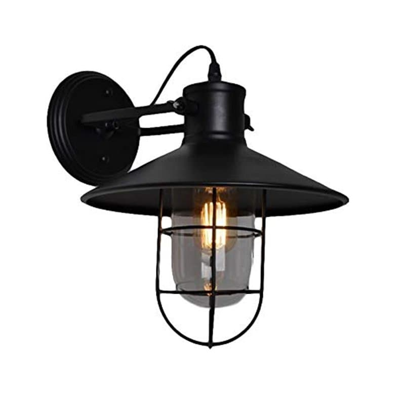TECNOLUX EURO - LAMPE LUMINEUSE ANCIENNE VIEILLE EUROPEENNE AVEC COUVERCLE EN MAILLE DE FIL, BASE E27 Ø270 MM POUR CUISINE DOMES