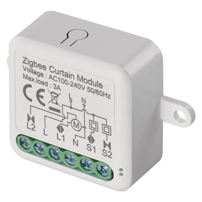 EMOS GoSmart Module d'interrupteur de volet roulant/Zigbee Smart Switch avec application, interrupteur relais encastré pour comm