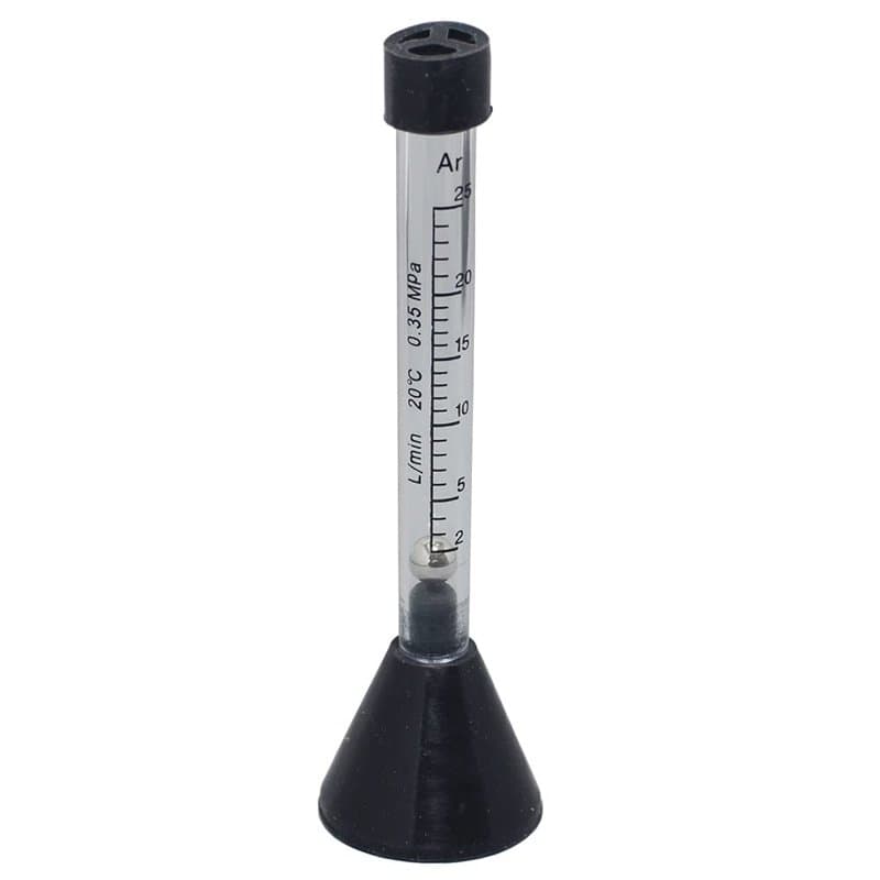 RIVERWELD Vérificateur de graduation du débitmètre du gaz d'argon, débitmètre de mesure pour la soudure TIG