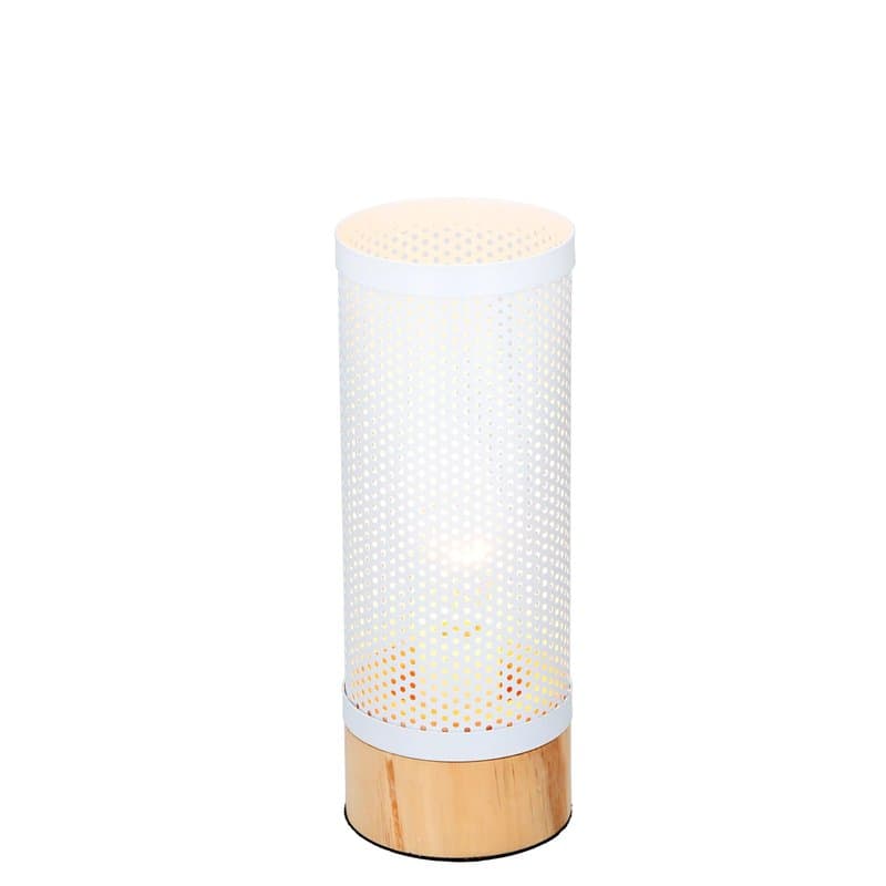 Grundig Lampe de table avec abat-jour en métal E27 H 29,5 cm