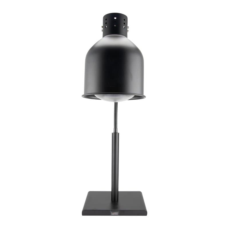 HENDI Lampe chauffante infrarouge, avec bras flexible, incl. ampoule infrarouge incassable, lampe chauffante pour aliments, lumi