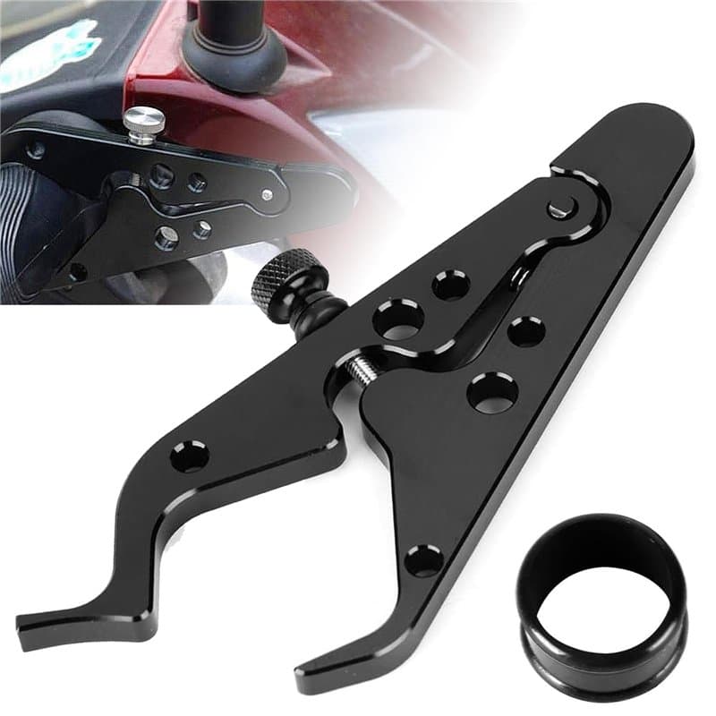 Bogoro Regulateur Vitesse Moto, Régulateur de Vitesse Moto, Verrouillage d'Accélérateur de Moto, d'Assistance de Verrouillage de