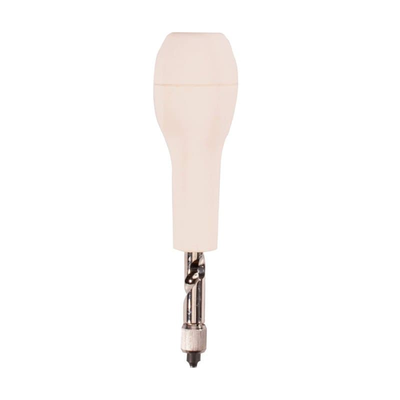 Vaessen Creative 2137-001 Poinçon avec 3 Extrémités Métal/Plastique Blanc 15.4 x 4.5 x 3.2 cm