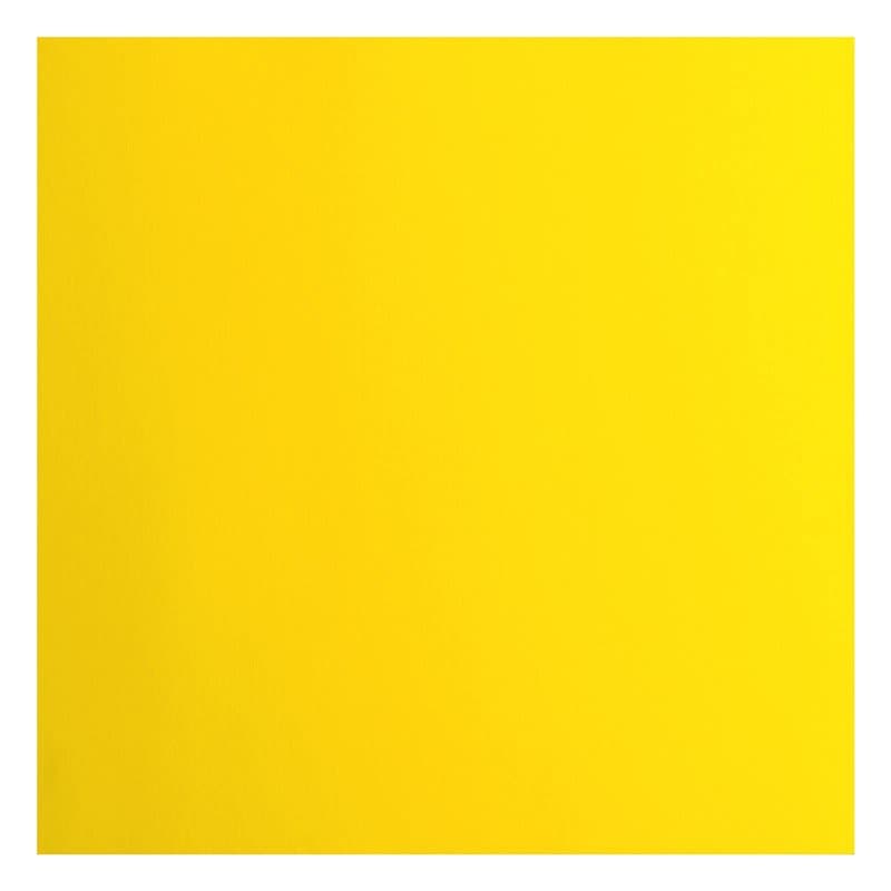 vaessen creative Florence Papier Cartonné, Jaune (Citron), 216g, Carré, 30,5 x 30,5 cm, 20 Feuilles, Surface Lisse, pour Peindre