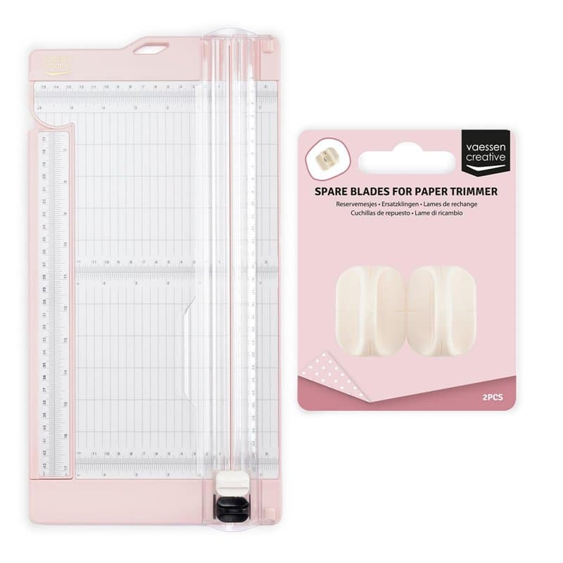 Vaessen Creative Massicot avec Plioir de 15,2 x 30,5 cm – Coupe-Papier et Plaque de Rainurage 2-en-1 Scrapbooking, Cartes et Loi
