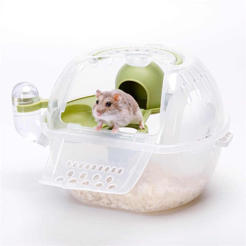 Nobleza - Transport pour Petits Animaux, Cage de Transport Portable pour Hamster, Conteneur de Transport pour Lapins, Aérations,