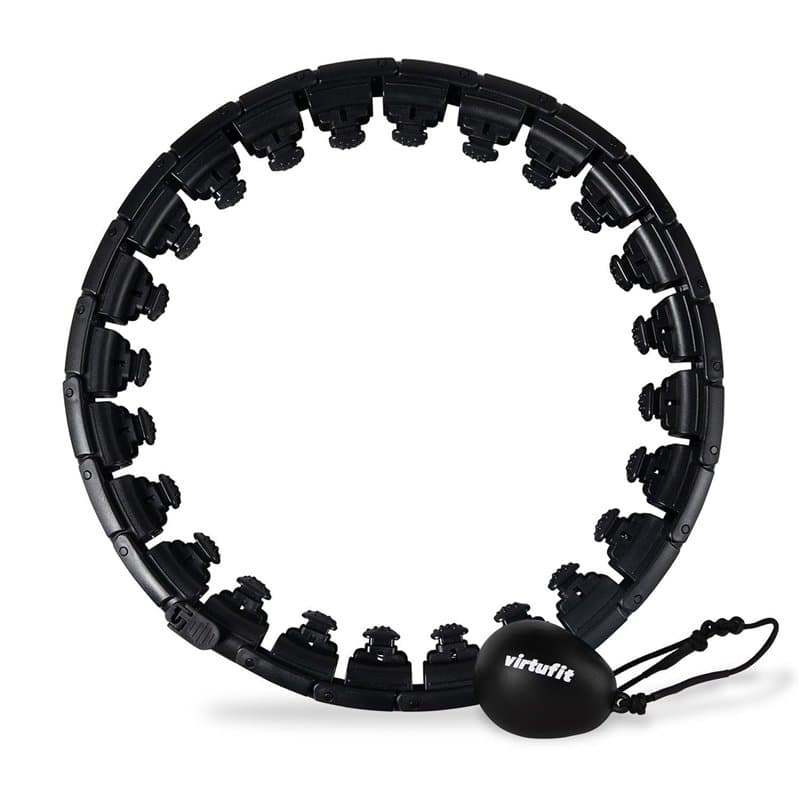 VirtuFit Hula Hoop de Massage lesté - 1,4 kg - Réglable de 80 à 132 cm - Hula Hoop lesté
