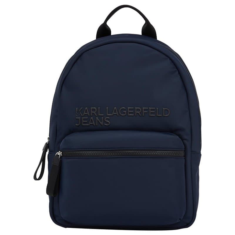 KARL LAGERFELD JEANS Sac à dos Essential en nylon, Gris ardoise, Sac à dos essentiel en nylon, dark slate