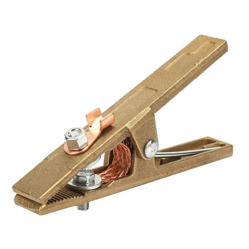 Pince de Terre de Soudage ,Laiton Pince de Masse Convient à Toutes Sortes D'équipements de Soudage (260A/300A/500A) , Accessoire
