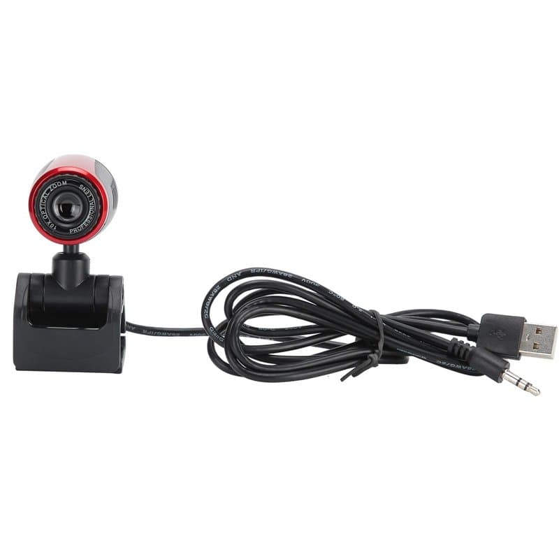 Sharainn Caméra Web USB2.0, caméra Web à Correction Automatique Haute définition pour Ordinateur Portable