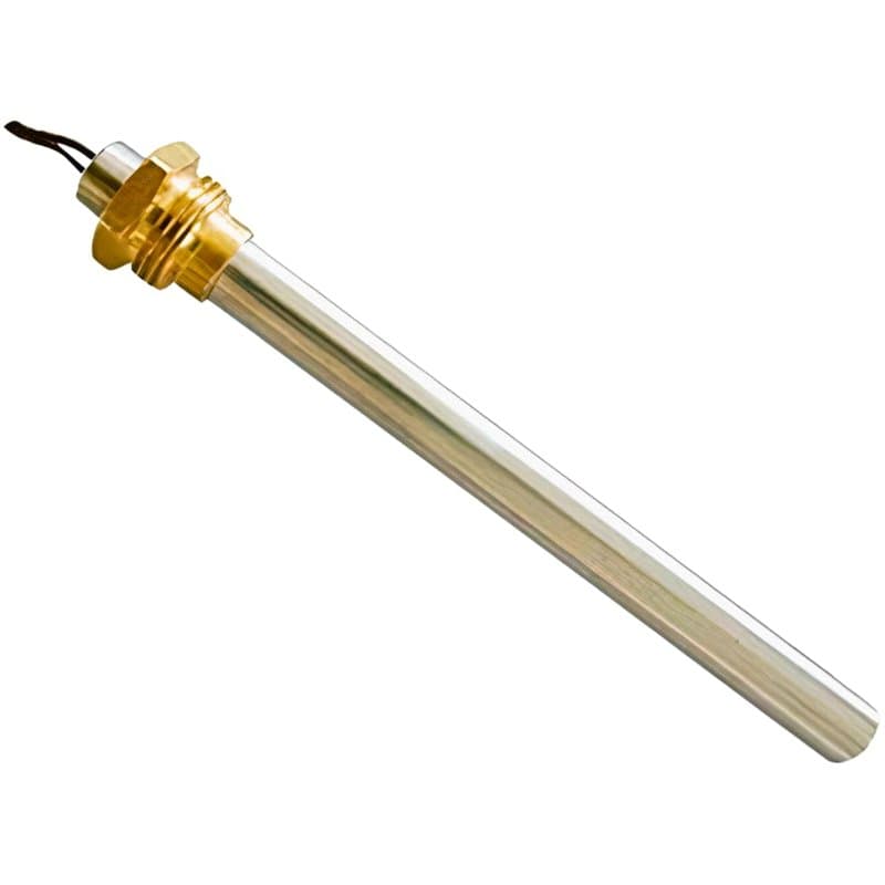 Easyricambi - Bougie d'allumage avec résistance pour poêle à granulés 250 W, 146 mm, 136 mm, diamètre 9,9 mm, filetage 3/8, pour
