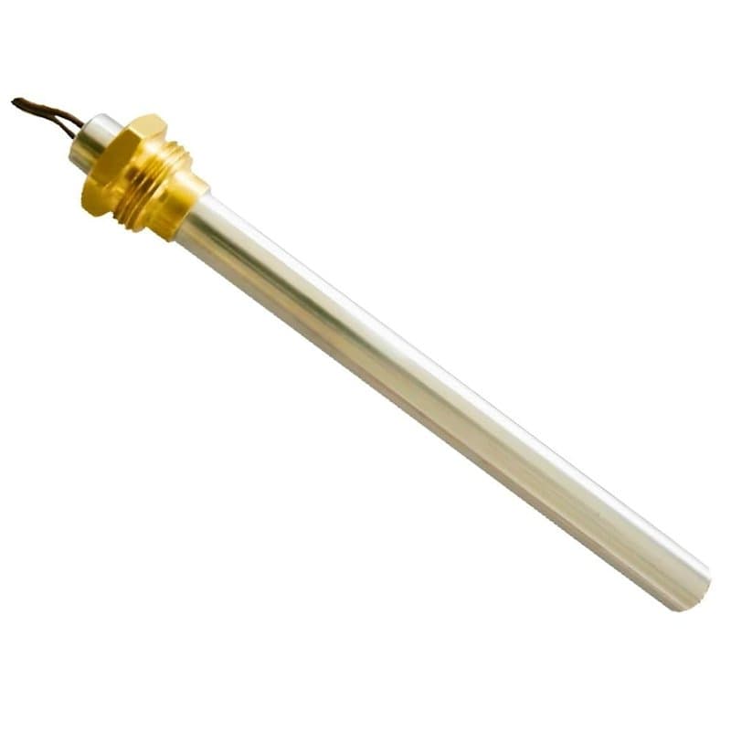 Bougie/résistance d'allumage pour poêle à pellets 350 W, 170 mm, 160 mm, diamètre de 12,5 mm, filetage 3/8 Pour Palazzetti Royal