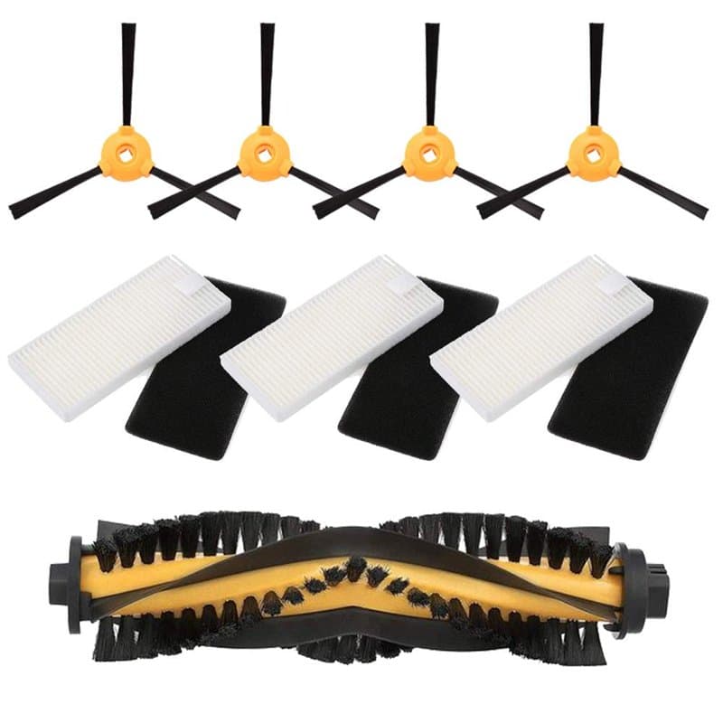 MIRTUX Pack Essentiel de Recharges pour Conga Excellence et 990 Excellence Kit d'accessoires de rechange pour robots aspirateur