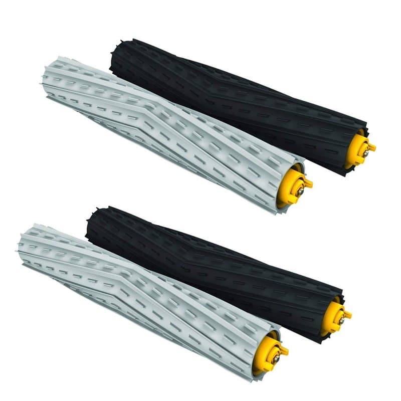 MIRTUX Lot de 2 Rouleaux compatibles avec Roomba séries 800 et 900 - Brosse Centrale pour Roomba 850, 860, 870, 880, 890, 960, 9