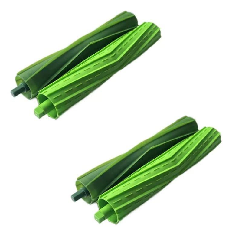MIRTUX Lot de 2 rouleaux compatibles avec Roomba série E, i et J - Brosse centrale pour Roomba E5, E6, i1, i3, i3+, i7, e5154, e