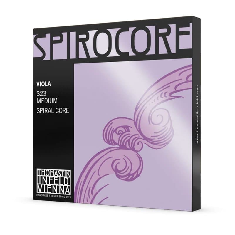 Cordes Thomastik Alto Spirocore Noyau spirale Do Argent. Filé; Moyen