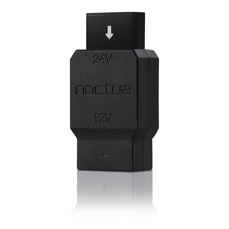 Noctua NA-VC1, Convertisseur Abaisseur de Tension 24V vers 12V pour Alimenter des Ventilateurs PC 12V au Sein D’Applications 24V