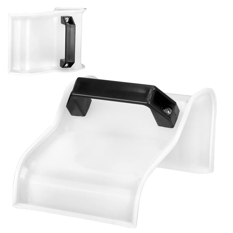 Duokon Truelle de Bordure, Truelle de Paysage Truelle de Bordure en Beton Truelle Bricolage Chemins Outil de Moulage Outil de Bo