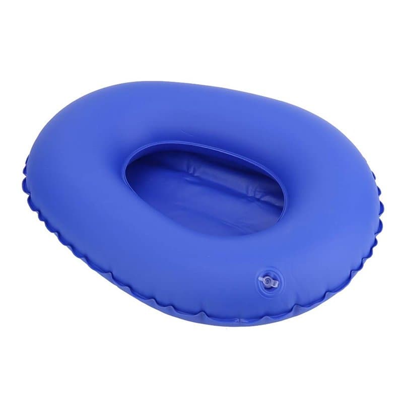 Atyhao Bassin de Lit pour Les Femmes, Urinoir de Toilette Anti-escarre de Pan de Lit Gonflable Médical pour Personnes âgées Clou