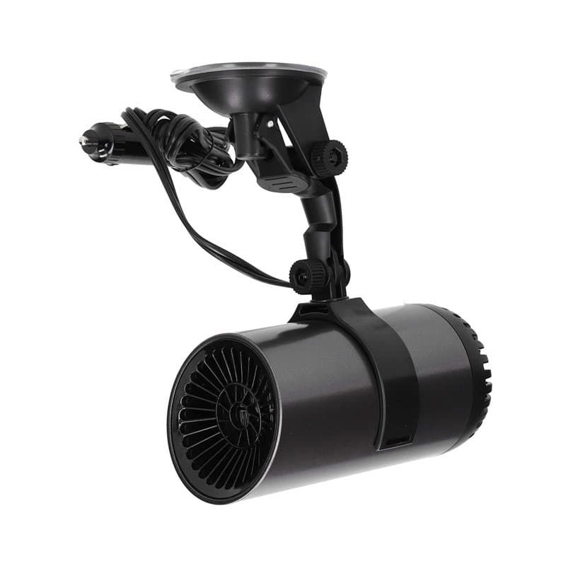 Aramox Chauffage de Voiture, 2 en 1 Chauffage 150W 12VDC Désembueur Portable Plug and Play avec Ventouse à Support Rotatif à 360