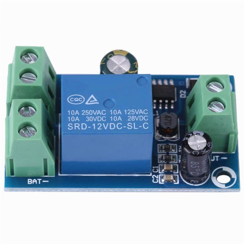 Modules de commutation de puissance DC,Contrôleur d'alimentation,12V 24V 36V 48V 10A Contrôleur de Source d'Alimentation de Batt